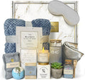 AHAGIFTREE Get Well Soon Gift Baskets For Women,12PC Get Well Gifts for Women After Surgery,Birthday Gifts,Care Package,Grief,Sympathy,Condolences Gift Basket for Friend (navy blue)