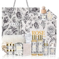 Valentine's Day Gifts, Spa Gift Set for Women- Luxury Rose 14 Pcs Bath Set, Home Spa Kit, Christmas Gift for Women, Birthday Gifts