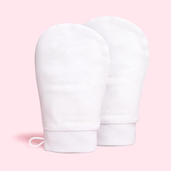 RoseSkinCo Glow Glove - Exfoliating Body Glove - 5 Pieces