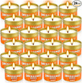 24+Hour Candle Set 24 Pack 2.8oz, Emergency Candles for Power Outages, Mountain Climbing, Wild and Camping Use. Portable and Tabletop Design, Bulk Emergency Candle Supplies.