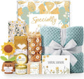 Wasocol Self Care Gifts for Women Gift Baskets，Sending Sunshine Thinking of You Care Package Spa Gift Sets, Mothers Day Birthday Gifts for Women Mom Sister Wife Grandma Best Friends Her - Sage Green