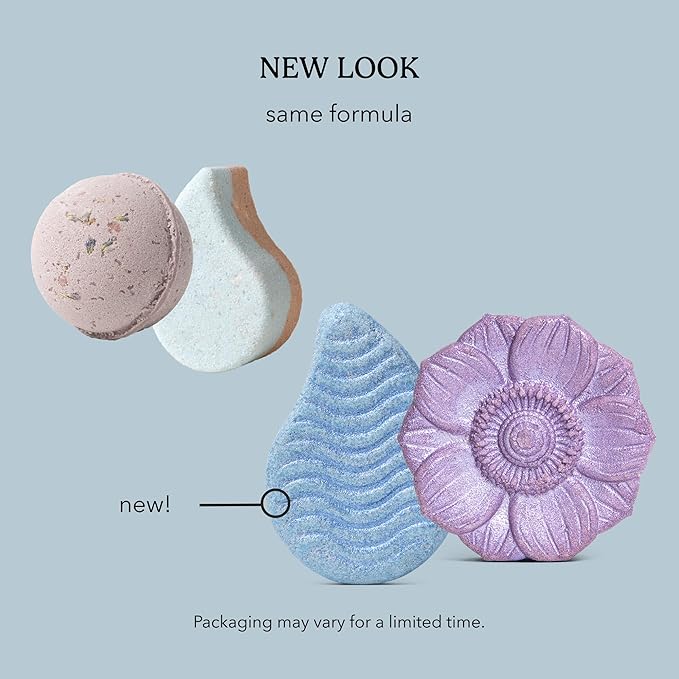 Pacha Soap Co. Froth Bath Bombs 3-Pack - Handmade Bath Bomb Set with Nourishing, Moisturizing, Premium Ingredients and Essential Oils, Clean & Cruelty-Free, Handcrafted in The USA, 5-Pack