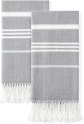 Antfuny 2 Packs Turkish Beach Towels Sand Free Quick Dry Oversized Bath Pool Swim Towel Extra Large XL Big Blanket Adult Travel Essentials Cruise Accessories Must Haves Clearance Vacation Stuff