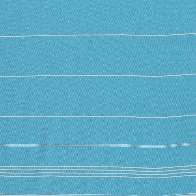 Bersuse Towels Anatolia XL Beach Blanket Throw Blanket Turkish Towel 100% Cotton Extra-Large Quick-Dry Lightweight Premium Peshtemal Towel - 61x82 Inches, Turquoise (Set of 6)