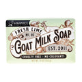 Legend's Creek Farm Goat Milk Soap - Triple Milled Moisturizing Bar for Hands and Body - 9 Oz Creamy Lather, Nourishing, Natural Soap for Sensitive Skin (Fresh Lime, Pack of 1)