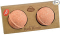 Fabulous Frannie Lavender Rose Natural, Handmade Bath Bomb Set, Pure Essential Oil, Coconut Oil, Witch Hazel, Ultra Plush Spa Fizzies to Moisturize Skin, 2.5oz (Pack of 2)