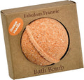 Fabulous Frannie Orange Vanilla Natural, Handmade Bath Bomb Set, Rich in Essential Oil, Mineral Salt, Coconut Oil, Witch Hazel, Fizzies to Moisturize Skin 2.5oz (Pack of 1)