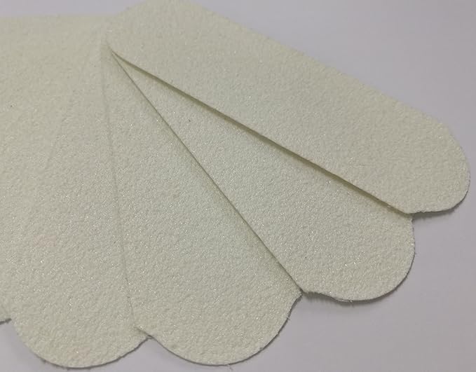 60 GRIT Stainless Steel Pedicure File Refill Pads, 60 Count (60 GRIT White)