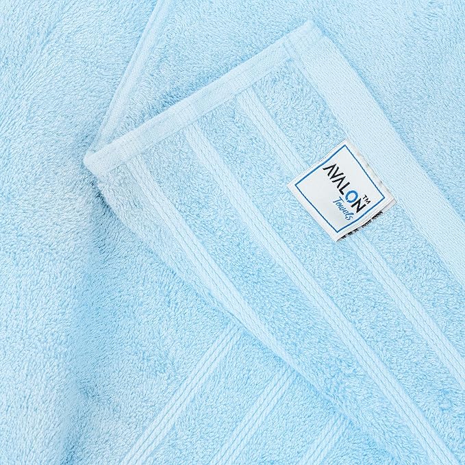 Avalon Towels Bath Towels Set of 4, Size 30 x 60 Inches, Highly Soft and Absorbent, Quick Drying, Lightweight, Perfect for Daily Use