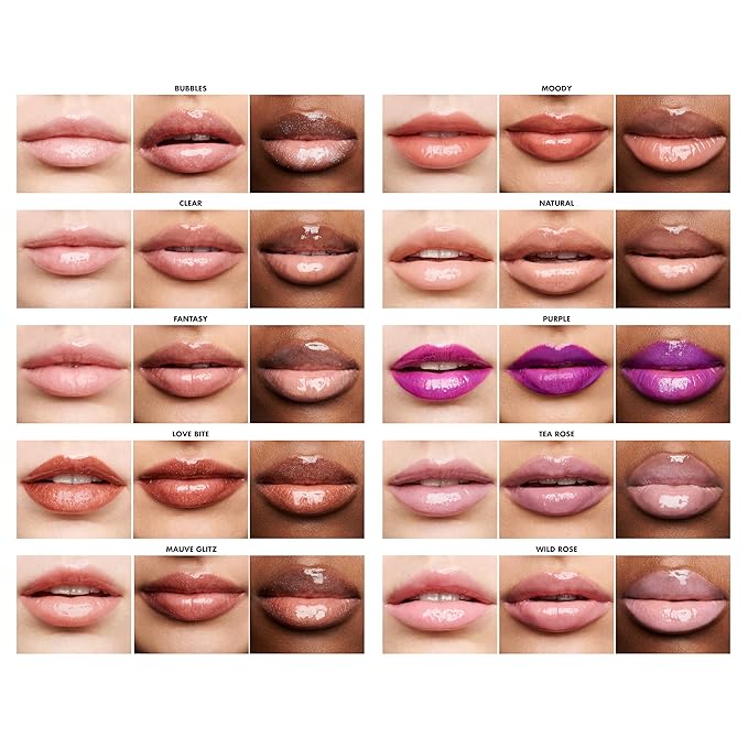 e.l.f. Lip Lacquer, Hydrating Lip Gloss, Non-Sticky Ultra-Shine with Vitamin A & E, Vegan & Cruelty-Free, Black Cherry