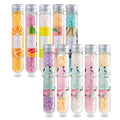 B.C. Beauty Concepts Aromatherapy Bath Salts- Epsom Salts for Soaking, Relaxing Bath Spa Set, Scented in Vanilla Almond, Shea Butter, Sweet Mint, Honey Rose, and Lavender, 10 Pack - Floral and Fruits