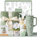 Mothers Day & Birthday Gifts for Women - Get Well Soon Spa Care Package, Luxury Self Care Gift Basket for After Surgery & Cancer Care Inspirational Thinking of You Sympathy Gift Set for Mom Her Friend