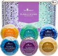 Two Sisters Relaxing Bath Bombs for Women, Girls, Teens & Kids (6 Pack) - Natural Bubble Bomb, Moisturizes Dry Skin, Aromatic Scents, USA Made - Christmas Stocking Stuffers for Women by Two Sisters