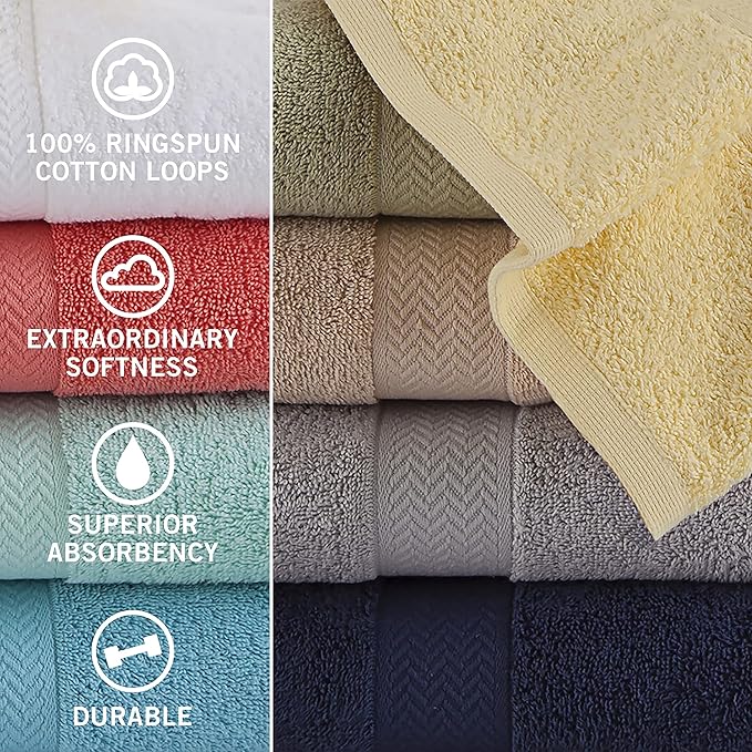 Martex Ringspun 6 Piece Towel Set, Sand, 6