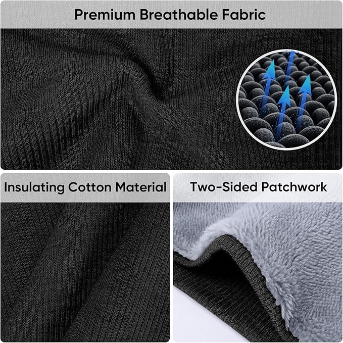TICONN Neck Gaiter Face Cover Scarf, Neck Warmer Breathable Sun & Wind-proof for Skiing Fishing Hiking Cycling