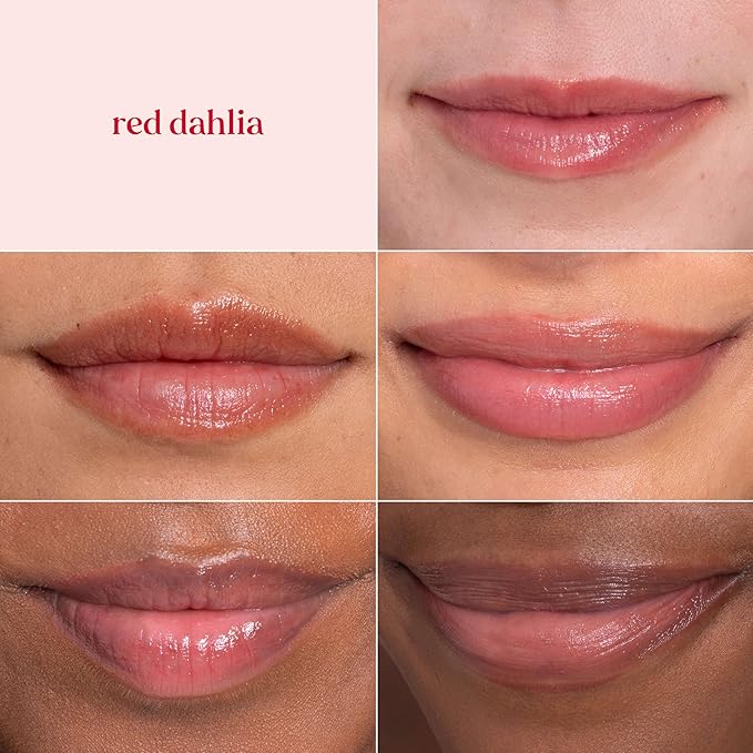 Burt’s Bees Tinted Lip Balm, Mothers Day Gifts, Value Pack Includes 3 Lip Balms: Red Dahlia, Daisy and Rose; 8 Hour Moisture; Nourishing Shea Butter; 100% Natural Origin; 3 Tubes