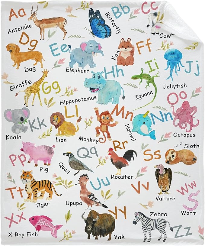 Animal Fruit Flannel Fleece Blanket Throw Couch Microfiber Soft Cozy Lightweight Luxury Bed Blanket 40"x30"for Pet