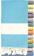 Turkish Beach Towel Oversized Clearance XL 40x71- Sand Free - 100% Cotton Soft Quick Dry - Extra Large Blanket Travel and Pool Towels for Adults- Cloud Sandproof, Beach Essentials for Women