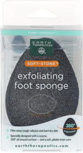 Earth Therapeutics Soft Stone Exfoliating Foot Sponge