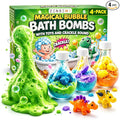 Bath Bombs for Boys with Mini Toy Ducks Inside – Kids Bath Bombs Powder - Bubble Bath for Kids – Bathtime Experiment Kit Mix - Blast of Foam & Colour Surprise – Gift Set of 4