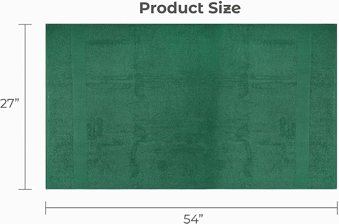Softolle Luxury Bath Towels Set of 4 (27” x 54”) | Towels for Bathroom | Super Soft | Highly Absorbent Towels for Home, Spa, Gym (Dusty-Green)