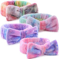 WSYUB Makeup&Skincare Headband, Spa Headband, Headbands for Washing Face, Stuffers for Teens Women, Bow Headbands for Girls Gifts, Easter Basket Stuffers