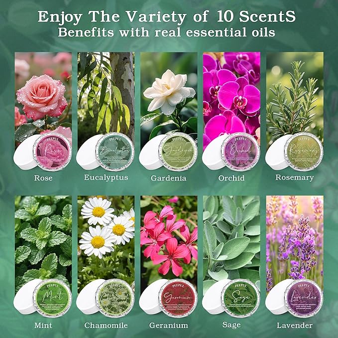 Shower Steamers Aromatherapy Mothers Day Gifts for Women - 10 Pack, Gifts for Wife Mothers Daughter Sister Stress Relief & Relaxation Self Care Home Spa Essential.