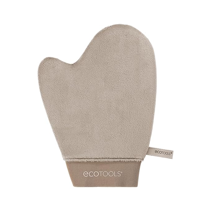 EcoTools Good Tan Full-Body Tanning Mitt, For Self Application, Use Soft Tanner Mitt With Mousse, Lotions, & Waters, Eco Friendly Sunless Applicator, Vegan, & Cruelty-Free, 1 Count