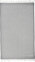 Beach Towel | Cotton Beach Towels, Easy to Carry, Sand Free, Highly Absorbent, Quick Dry, Turkish Towels for Travel Camping Bath Sauna Beach Gym Pool Yoga SPA by Lahammam, Akasya, Black