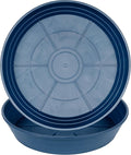 LWALRS Plant Saucer 14 Inch 2 Pack 6 8 10 12 14 16 18 20 25, Plastic Plant Trays for Pots，Extra-Deep Plant Water Dray Tray, Bird Bath Bowl, Heavy Flower Plant Saucers Indoors and Outdoor No Holes