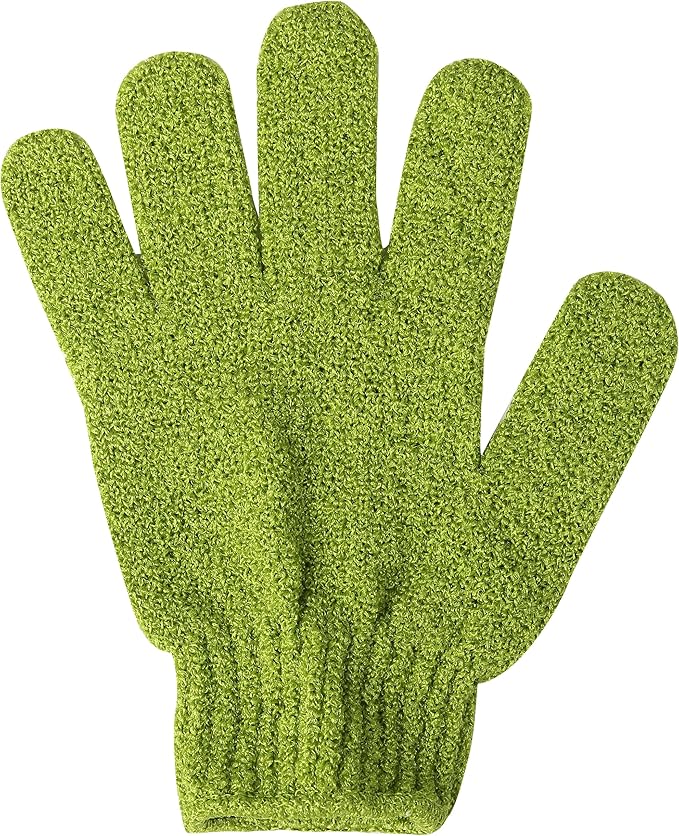 Slick Exfoliating Gloves - 4 Pcs Body Scrub Gloves, Shower & Bath Exfoliation Mitts