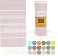 Beach Towel 100% Cotton Turkish Beach Towel Adult 38x70 Inch Pre-washed Absorbent Extra Large|Sand Free Quick Dry BathTowels|Lightweight Blanket|Travel Cruise Camping Spa Gym Yoga Sports Towel|Bark