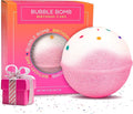 Birthday Cake Bath Bombs for Women, Girls & Kids - Relaxing Pink Bubble Bath Bomb for Mothers Day Gifts - Incredible Scent, Made in USA, Won't Stain Tub - Gift Set & Personal Must Have by Two Sisters