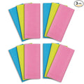 ARCH&M 12-Pack Premium Nylon Exfoliating Towel - 35-Inch Quick-Dry, Hygienic Japanese Washcloth for Body & Back - Durable, Machine Washable, Long-Lasting