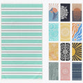 FESHKA Sand Proof Turkish Beach Towel – Oversized, Quick Dry & Lightweight Travel Towel - 100% Organic Cotton Beach Blanket - Perfect for Bath, Pool & Picnic | Mint (Mint)