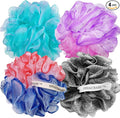 PPHAO - Extra Large Soft Mesh Net Luffa Loofa Loufa Puff - Loofah Sponge - 75g(XXL) - Exfoliating Body Scrubber for Women and Men - Exfoliating Back Scrubber