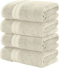 Modern Threads 4-Pack SpunLoft Bath Towel Sand 30x54