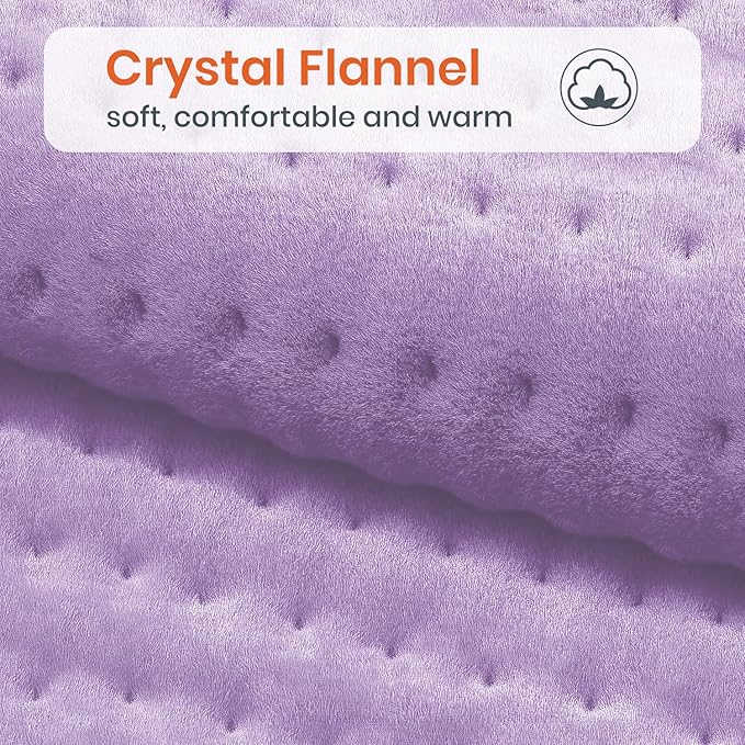 Heating Pad for Back Pain Relief, Heating Pads for Period Cramps with 9 Heat Settings & 4 Timers Auto-off, Machine Washable, Dry & Moist Heat, Soft Electric Heating Pad for Sore Muscles,Gift,12''×24''