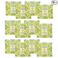 Greenwich Bay Mini Botanical Soap Bars – 12 Pack 1.9 oz Each – Individually Wrapped Guest Soaps for Airbnb, Spa, Travel, Bath – Travel Size Bar Soap Set, White Tea Calendula