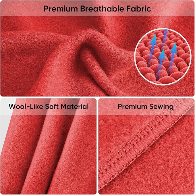 TICONN Neck Gaiter Face Cover Scarf, Neck Warmer Breathable Sun & Wind-proof for Skiing Fishing Hiking Cycling