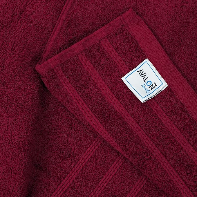 Avalon Towels Bath Towels Set of 4, Size 30 x 60 Inches, Highly Soft and Absorbent, Quick Drying, Lightweight, Perfect for Daily Use