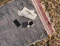 Turkish Bath Towel 100% Cotton, Hamman, Eco-Friendly Quick Dry Travel Sauna Spa Beach Pool (35 x 70 inches) Soft Absorbent, Picnic, Peshtemal Towels (Black Indigo)