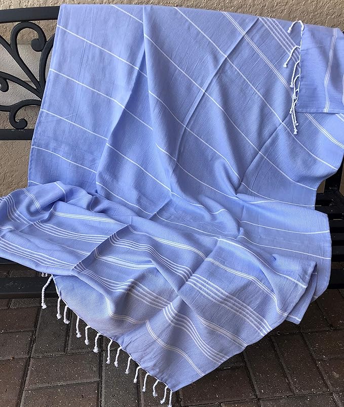 Turkish Beach Towel | 100% Cotton, Prewashed, 38 x 70 Inches | Quick Dry, Sand Free, Lightweight | Large Bath Towel for Beach, Pool, Bathroom, SPA, Gym, Yoga and Beach Blanket (Easter Egg)