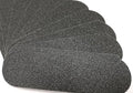 120 GRIT Stainless Steel Pedicure File Refill Pads, 60 Count (120 GRIT Black)