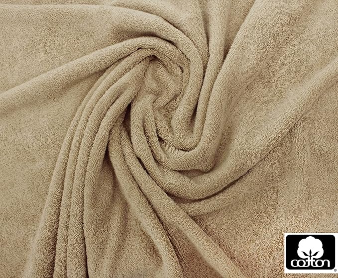 COTTON CRAFT Ultra Soft Oversized Bath Towels - 4 Pack Extra Large Bath Towel Set - 30x54 - Absorbent Everyday Luxury Hotel Spa Gym Shower Beach Pool Camp Travel Dorm - 100% Cotton 580 GSM - Linen